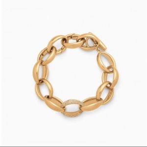 Stella &Dot Pave Link Bracelet